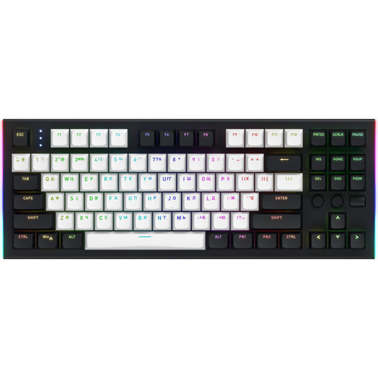 Клавиатура Hator Gravity TKL Orange USB Black (HTK560UA)