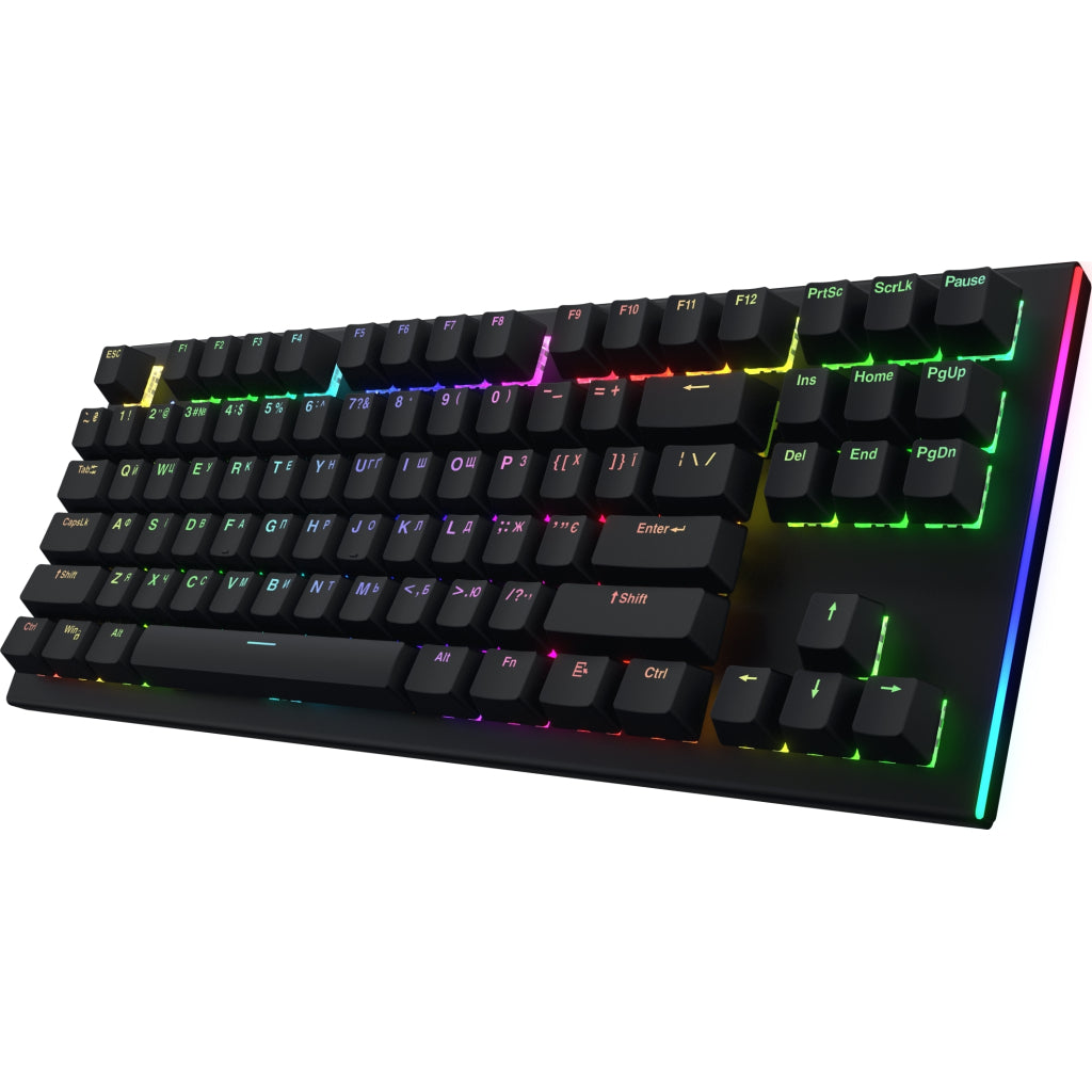 Клавиатура Hator Gravity TKL Orange USB Black (HTK550UA)