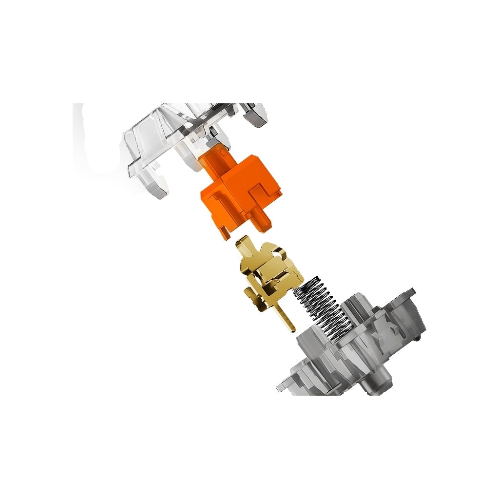 Клавиатура Hator Gravity TKL Orange USB Black (HTK550UA)