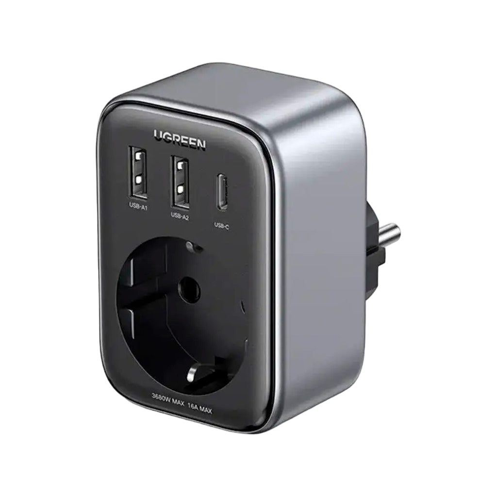 Зарядний пристрій Ugreen 3xUSB 30W Outlet Extender CD314