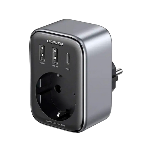 Зарядний пристрій Ugreen 3xUSB 30W Outlet Extender CD314