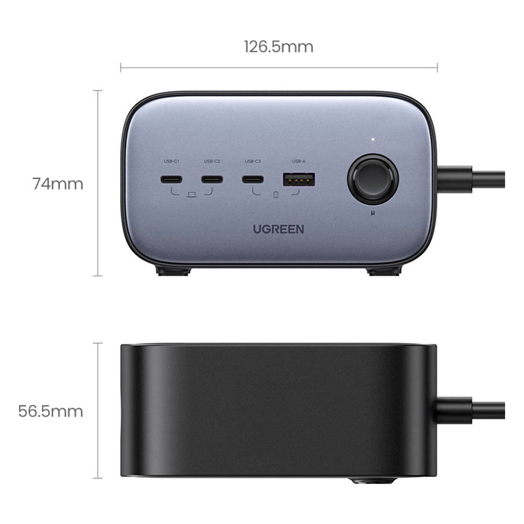 Зарядное устройство для Ugreen 4xUSB 100W Nexode Pro CD270 (60167)