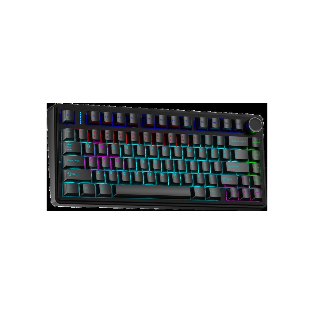 Клавиатура Aula F75 keycap KRGD Blue USB UA Black (6948391202846)
