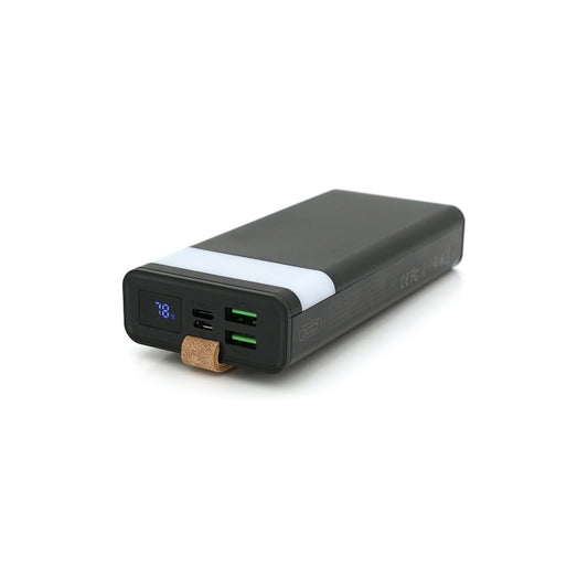 Универсальная батарея XO 20000mAh, PD/20W, QC/22.5W, черная (XO-PR129/29303)