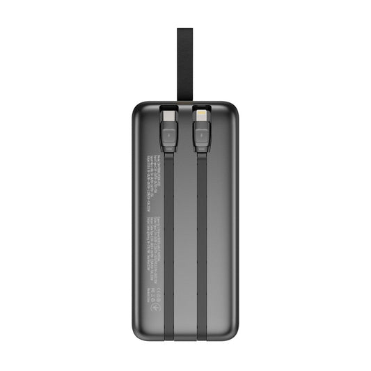 Повербанк ColorWay 50000 mAh PD/18W, QC3.0/22.5, Digital Display, Black (CW-PB500LPC5BK-PDD)