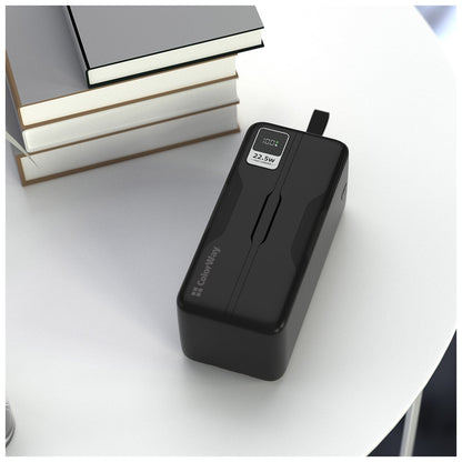 Павербанк ColorWay 50000 mAh PD/18W, QC3.0/22.5, Digital Display, Black (CW-PB500LPC5BK-PDD)