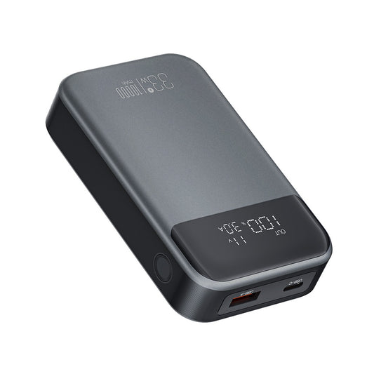 Батарея универсальная XO 10000mAh, PD/30W, QC/22.5W, PPS/33W, черная (PR232_Black)
