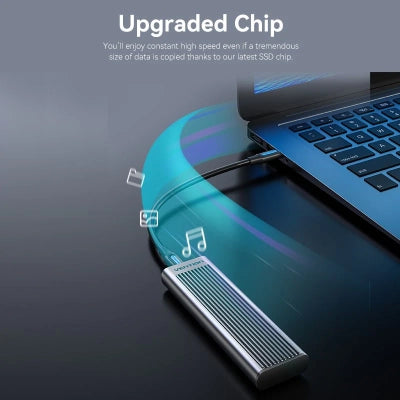 Зовнішня кишеня Vention для SSD M.2 NVMe USB-C 3.2 10Gbps алюміній (KPKH0)