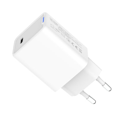 Зарядний пристрій ColorWay GaN Mini 65W USB-C PD PPS (CW-CHS049PD-WT)