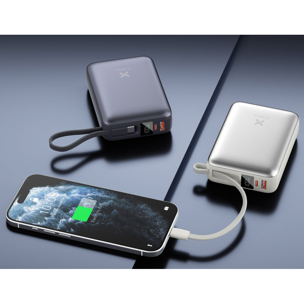 Power Bank Vinga 20000mAh 45W Display Cable (VPBB2045C)