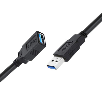 USB 3.0 подовжувач AM/AF 1.8m ColorWay CW-CBUF075-BK