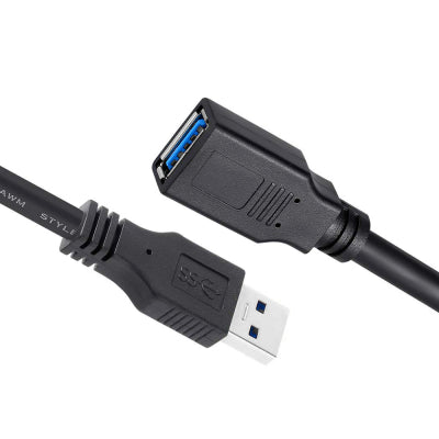 USB 3.0 подовжувач AM/AF 1.8m ColorWay CW-CBUF075-BK