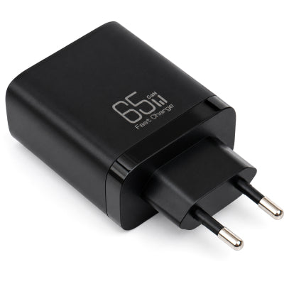 Зарядний пристрій Vinga 65W 2xUSB-C+USB-A VCR65ACCDB