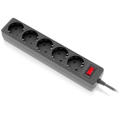 Мережевий фільтр-подовжувач REAL-EL RS-PROTECT 505 1.8 м (EL122300044)