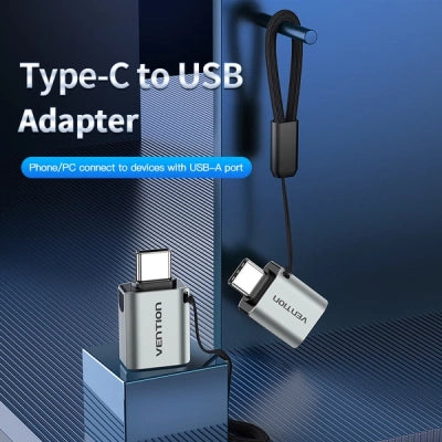 OTG перехідник USB-C на USB 3.0 AF Vention CDQH0
