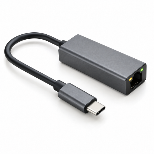 Сетевой адаптер USB 3.0 Type-C — RJ45 Gigabit LAN 1000/100 Мбит/с