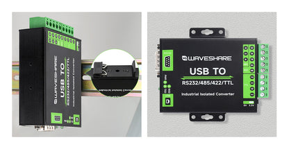 Промисловий USB конвертер до RS232/RS485/RS422/TTL Waveshare 23996