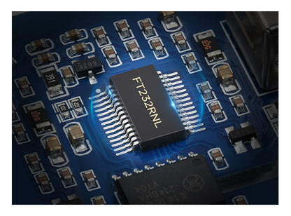 Промисловий USB конвертер до RS232/RS485/RS422/TTL Waveshare 23996