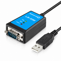 Кабель USB to RS232 FTDI 1 метр 3 LED