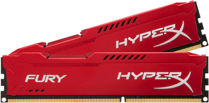 DIMM 16GB (2x8GB) DDR3 1600MHz FURY HyperX HX316C10FRK2/16