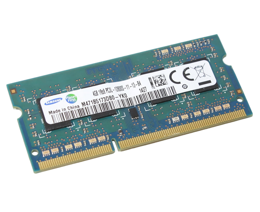 SODIMM DDR3L 4Gb PC-12800 Samsung (M471B5173DB0-YK0)