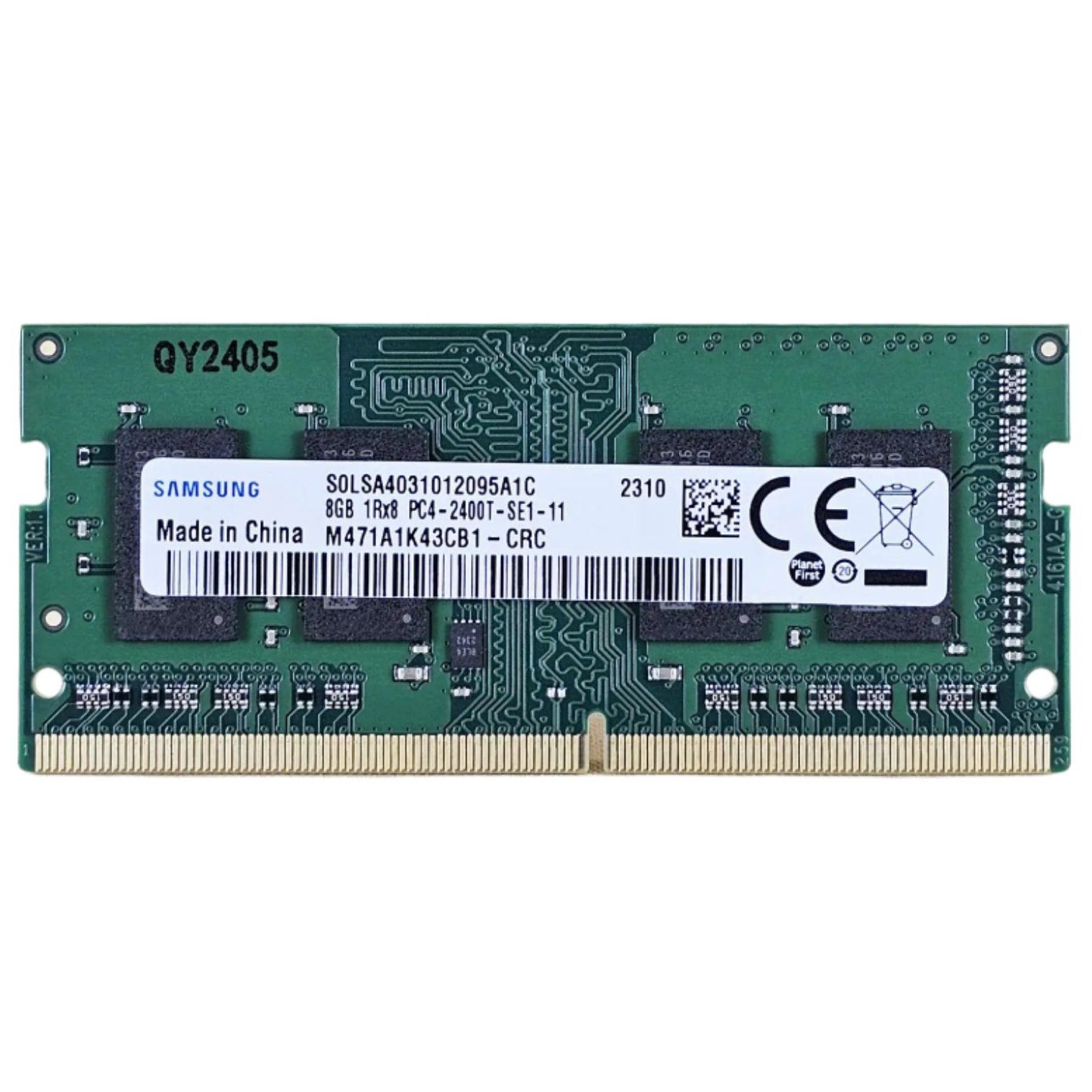 SODIMM DDR4 8GB Samsung m471A1K43CB1-CRC – купить