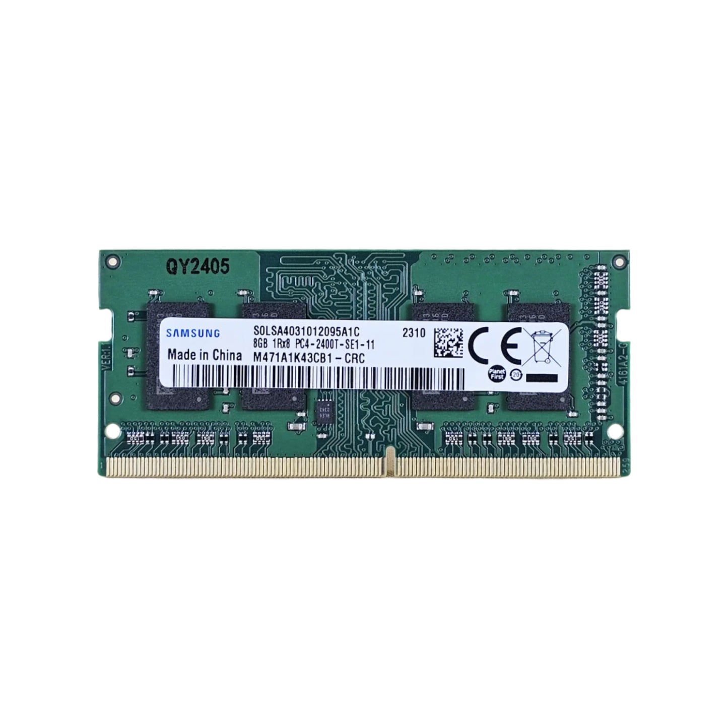 SODIMM DDR4 8GB PC4-19200 2400 MHz Samsung m471A1K43CB1-CRC