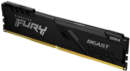 DIMM 16Gb DDR4 3200Mhz PC4-25600 Beast Black Kingston Fury KF432C16BB/16