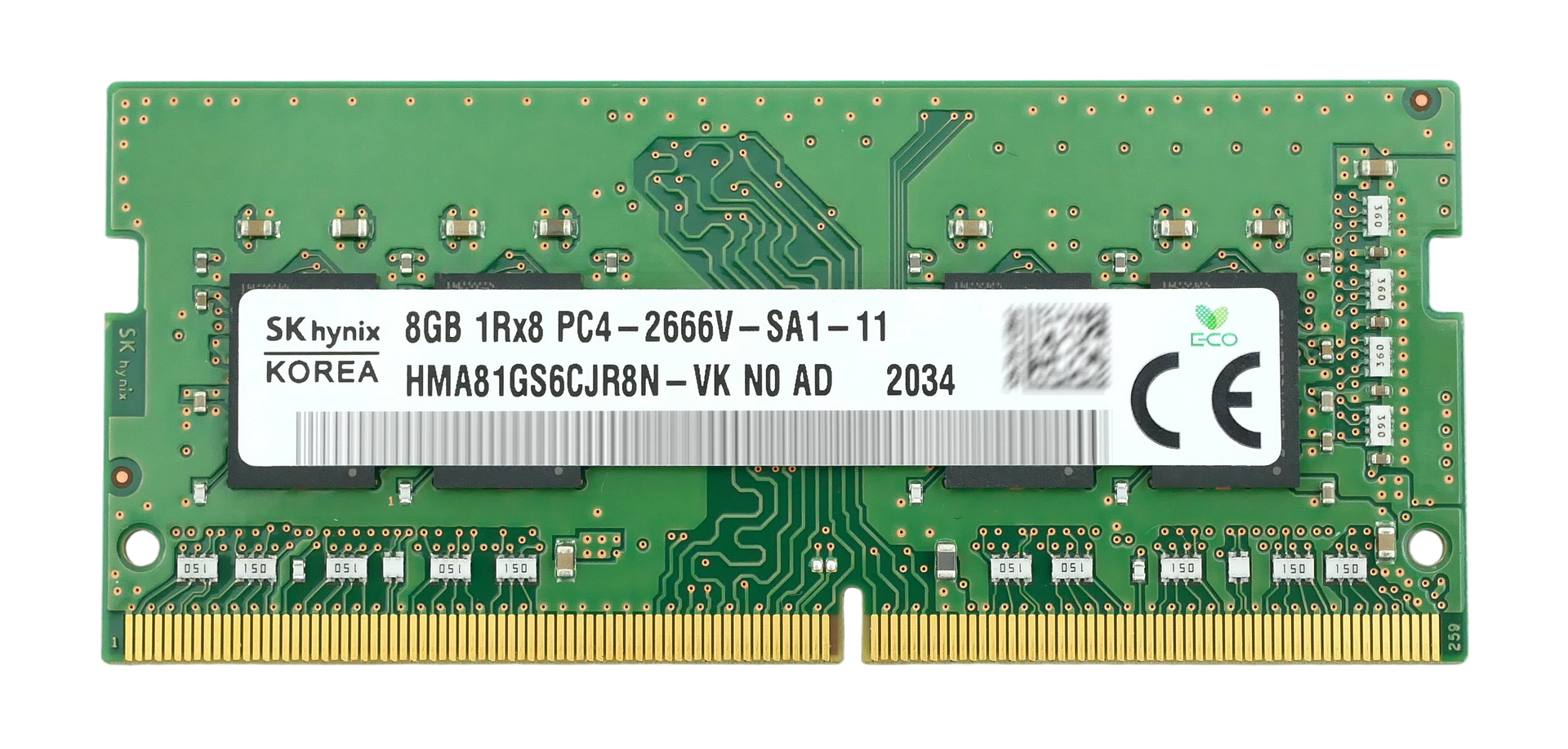 SKhynix 8GB×2 DDR4 メモリ HMA81G6S6DJR8N-XN SODIMM 8Gb DDR4 Hynix HMA81GS6CJR8N-VK – купить