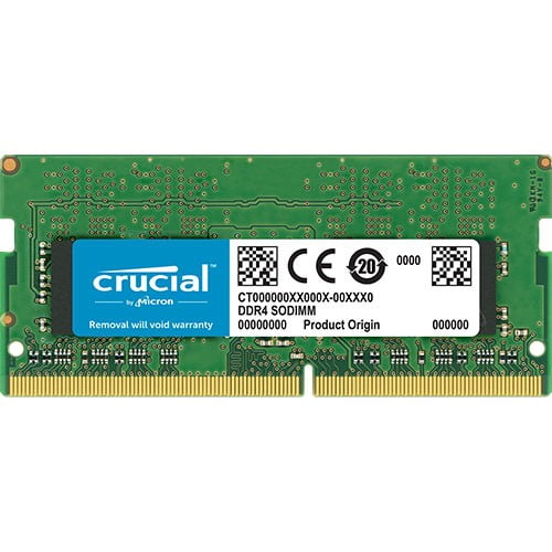 SODIMM DDR4 16GB 2400MHz PC-19200 Crucial CT16G4SFD824A