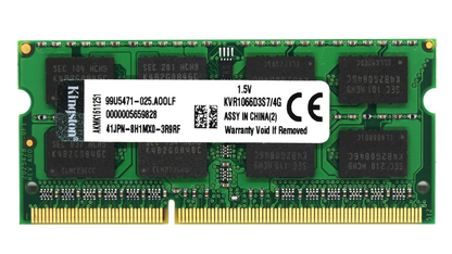 SODIMM DDR3 4Gb 1066MHz Kingston (KVR1066D3S7/4G)