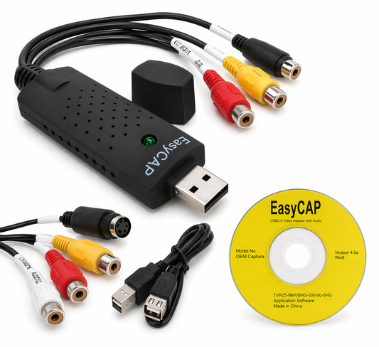External video capture card AV Easycap usb 2.0