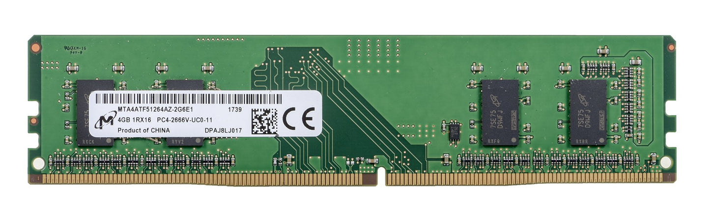 DIMM 4Gb DDR4-2666 Micron MTA4ATF51264AZ-2G6E1