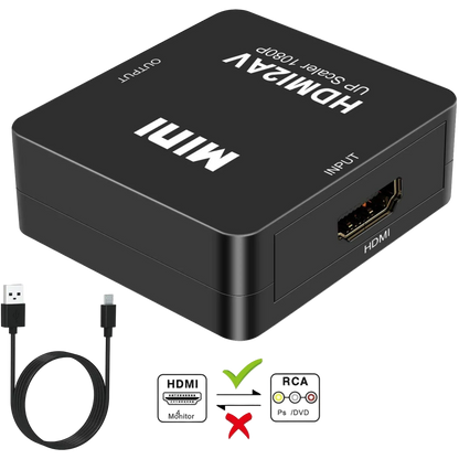 Переходник HDMI в тюльпан (RCA); HDMI2AV Tishric