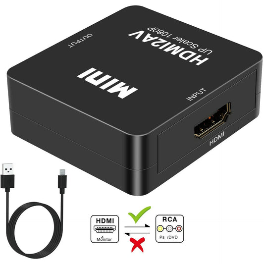 Перехідник HDMI у тюльпан (RCA); HDMI2AV Tishric