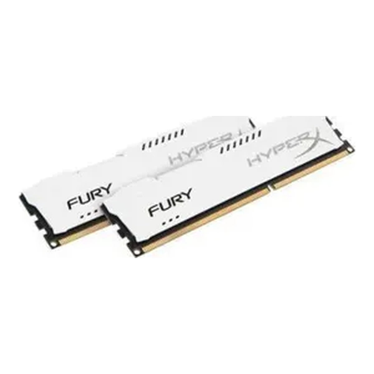 DIMM 8Gb DDR3-1600 HyperX FURY White HX316C10FWK2/16 (1 планка з комплекту 2×8 GB)