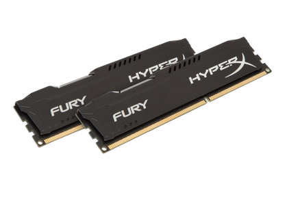 DIMM 16GB (2x8GB) DDR3 1600MHz FURY HyperX HX316C10FBK2/16