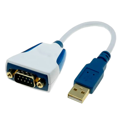 Переходник USB – RS232, FTDI чипсет, 20см, белый