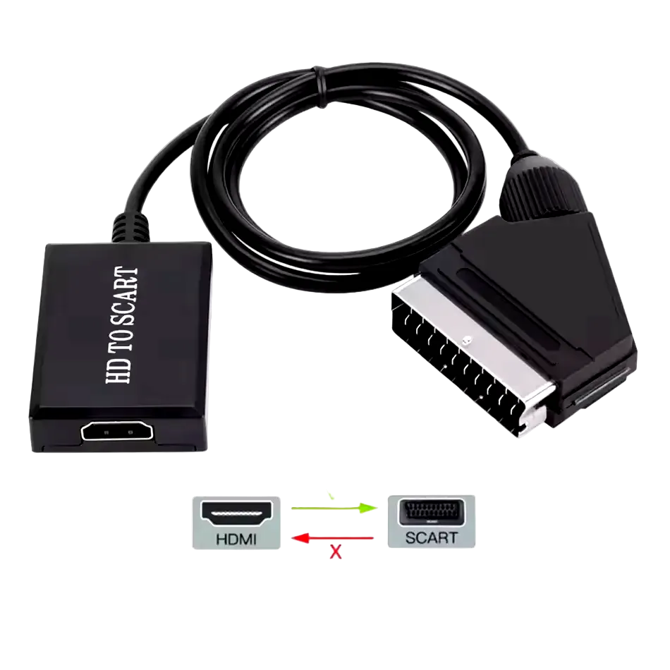 Кабель-переходник HDMI to SCART