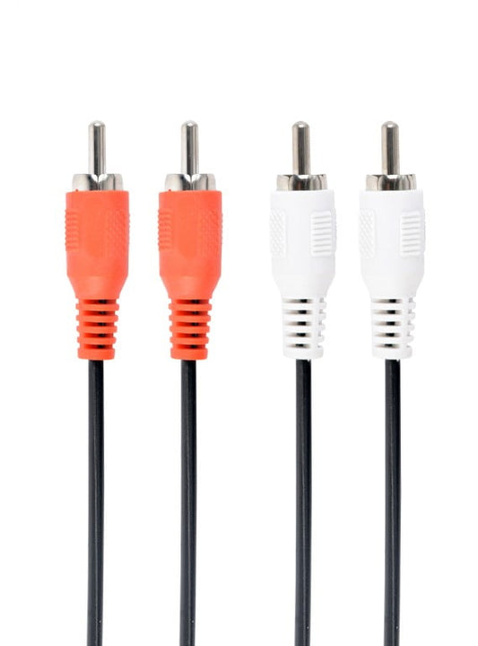Кабель 2RCA to 2RCA 7.5m Cablexpert (CCA-2R2R-7.5M)