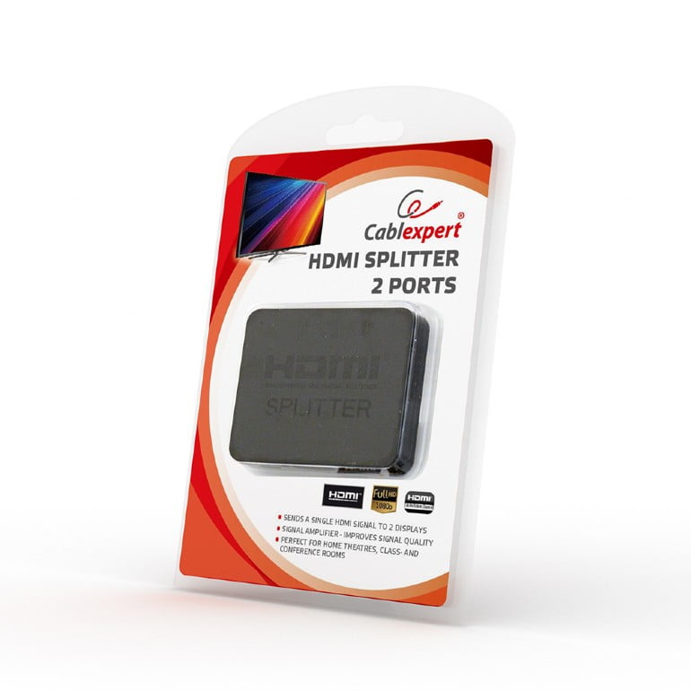 Розгалужувач Cablexpert HDMI v. 1.4 на 2 порти (DSP-2PH4-03)