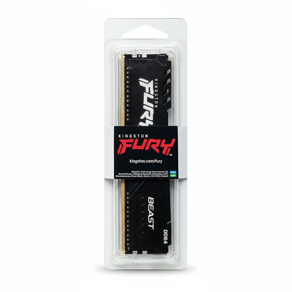 DIMM DDR4 8GB 3200MHz Kingston FURY Beast KF432C16BB/8