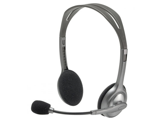 Навушники Logitech H110 Stereo Headset with 2*3pin jacks (981-000271)