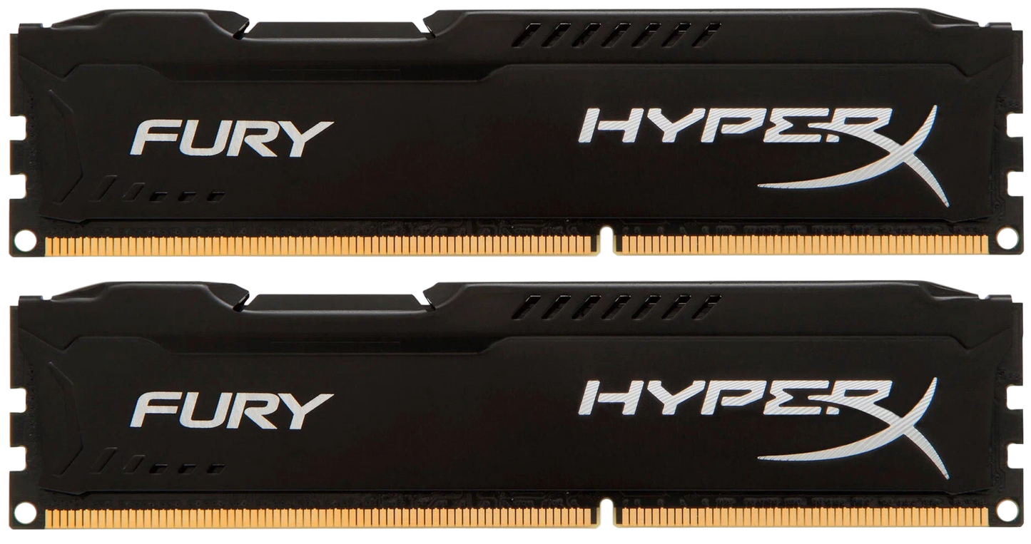 DIMM 16GB (2x8GB) DDR3 1600MHz FURY HyperX HX316C10FBK2/16