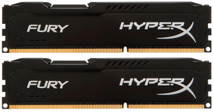 DIMM 16GB (2x8GB) DDR3 1600MHz FURY HyperX HX316C10FBK2/16