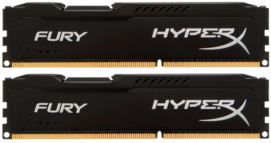 DIMM 16GB (2x8GB) DDR3 1600MHz FURY HyperX HX316C10FBK2/16