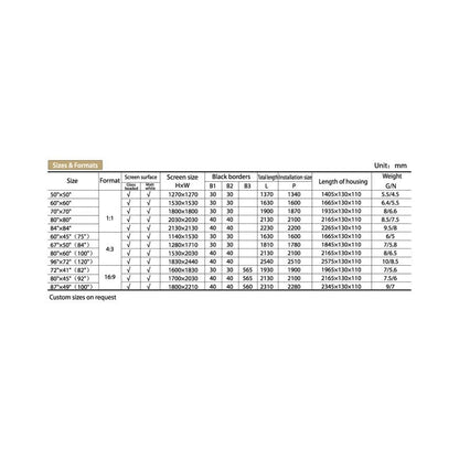 Проекционный экран Redleaf SGM-4303