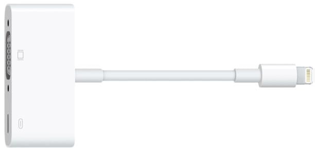 Дата кабелю Apple Lightning to VGA (MD825ZM/A)