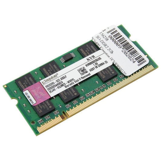SODIMM DDR2 2Gb 800MHz Kingston (KVR800D2S6/2G)