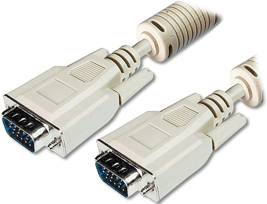 Кабель Digitus VGA (HDDB15м/M) 10м/white
